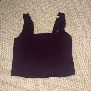 NWT Aerie purple cropped tank top size small